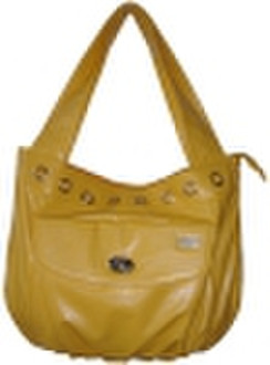 pu shoulder handbag