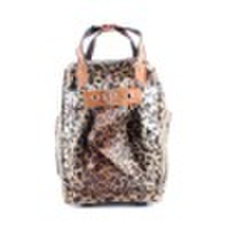 Leopard grain classic lever bag