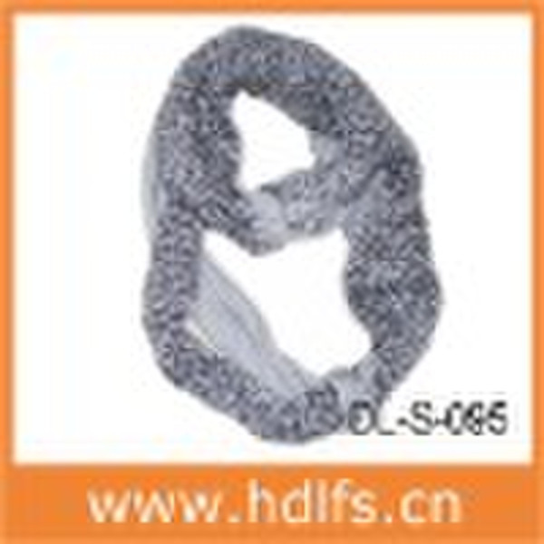 Ladies' Cotton Leopard Bib Scarf