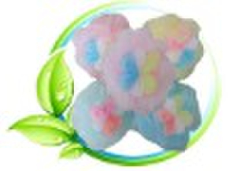 little butterfly  bath sponge