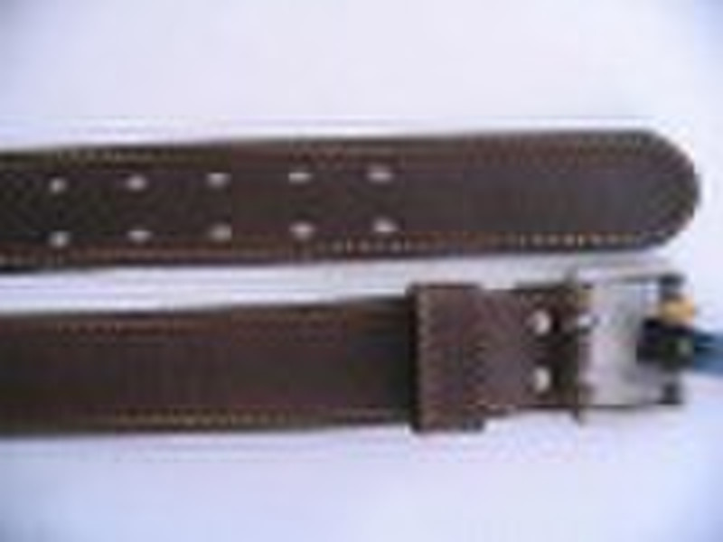 Casual full grain real leather belt