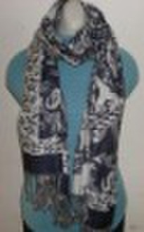 jacquard scarf