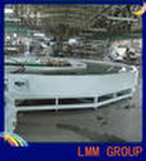 turing rubber belt conveyor