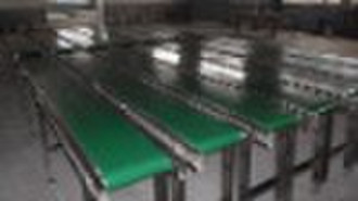 industrial production line belt conveyor system