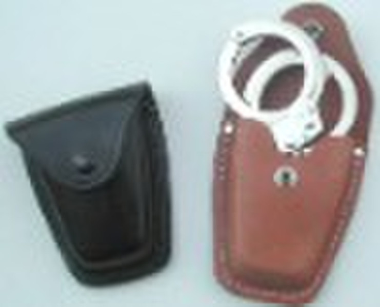 leather  handcuff case