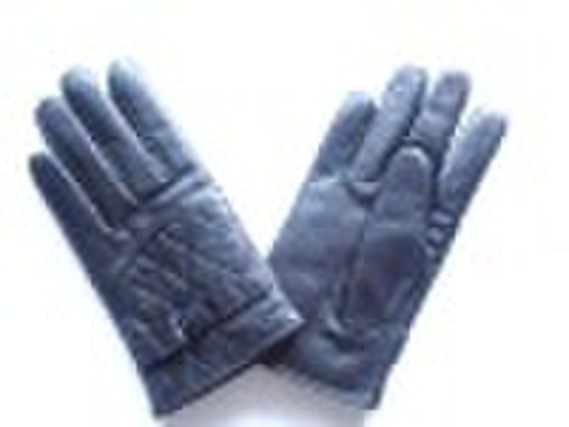 Men's leather fashion glove