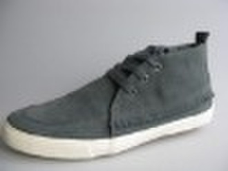 Vulcanized  canvas Shoes suede upper