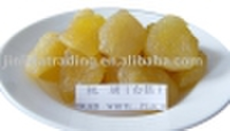 preserved baiyin peach