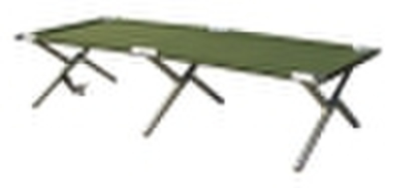 Camping bed, camping cot, folding camping bed