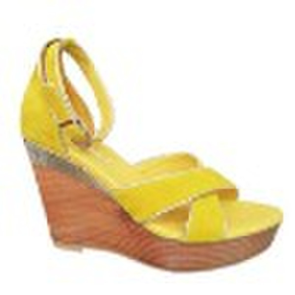 The latest wedge shoe for women open toe AL634