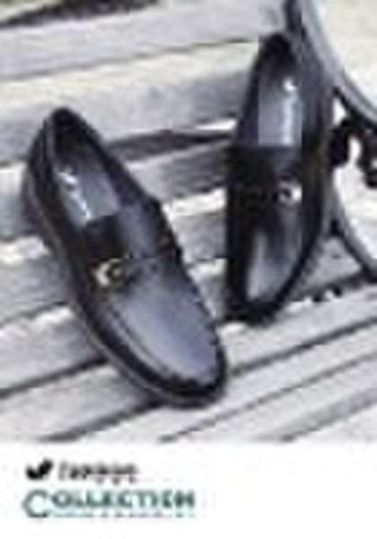 Man leather dress shoe