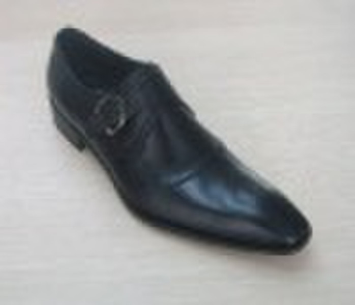 Injection leather shoes,men's shoes