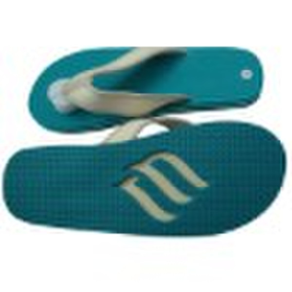 men EVA promotion slipper with diecut logo in outs