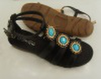 Fashion Rhinestone & Bead Sandals