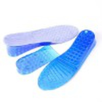 Gel silicone height increasing insoles