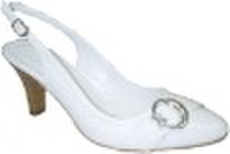 white lady shoes