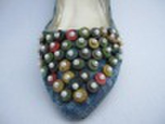 2011NEW style Shoes,bead