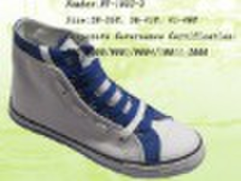 2010 NEW STYLE double mid cut vulcanized canvas sh