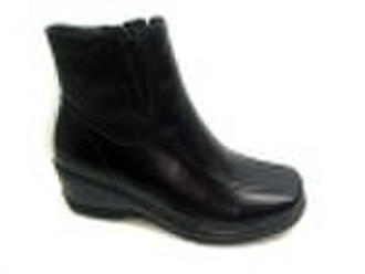 decent women  leather boots .Leather shoes woman