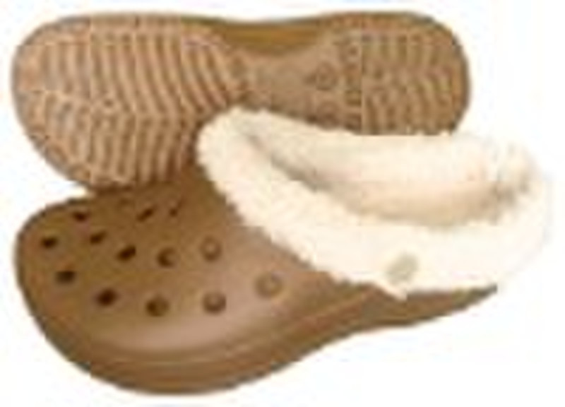 EVA clog, winter clog, cotton clog, clog with lini