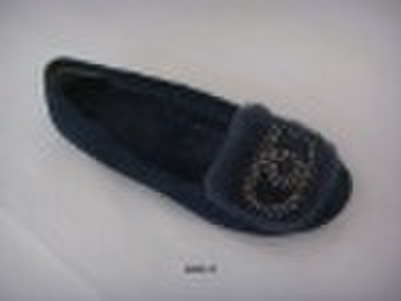 women flat shoes 2010, lady fashion moccasin, flat