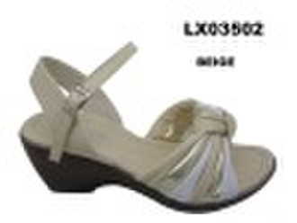 ladies' fashion pu sandals