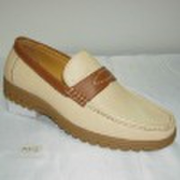 Men's smart casual leather italian shoes