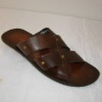 men's leather sandal