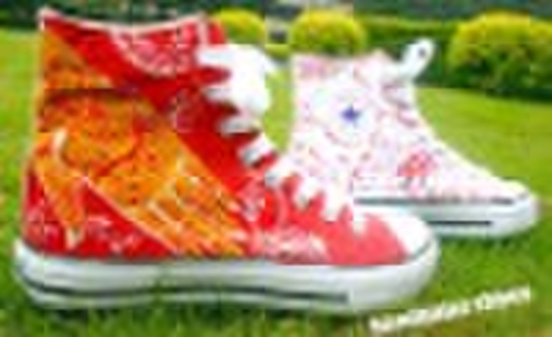 2010 hot selling hand painted shoes