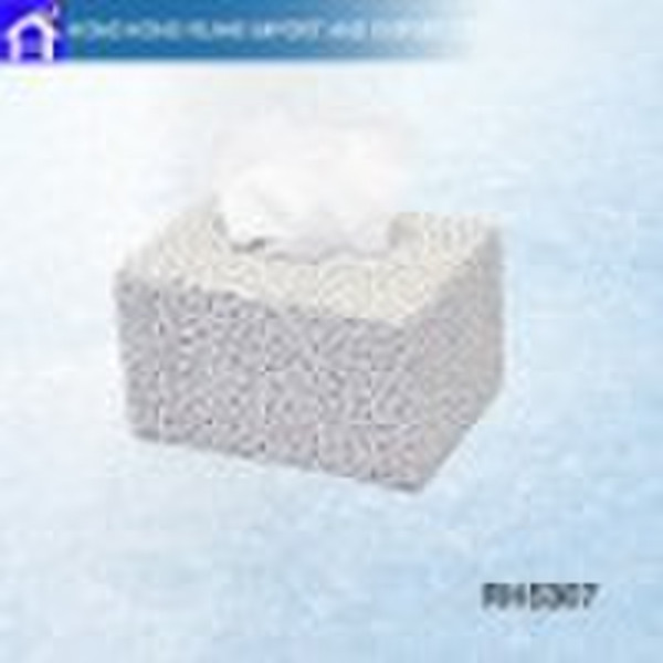 Factory price leather tissue boxes