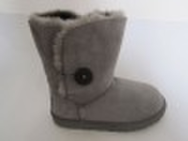 genuine leather snow boot