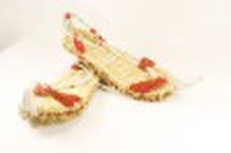 straw sandal