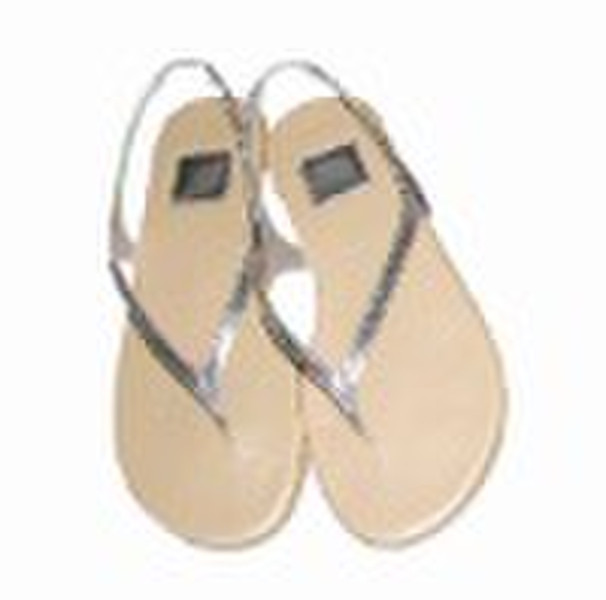 women fashion flat PU sandal/flip-flops