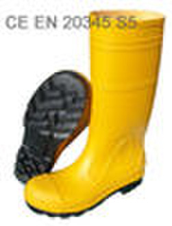 Steel Toe PVC Sicherheitsstiefel