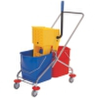 Two barrels Mop bucket