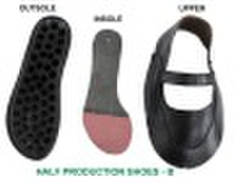 shoes upper, half production shoesk, shoes parts