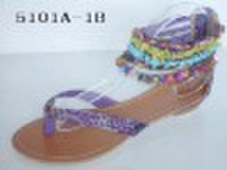 Colourful  and nice design ladies fashion  sandal