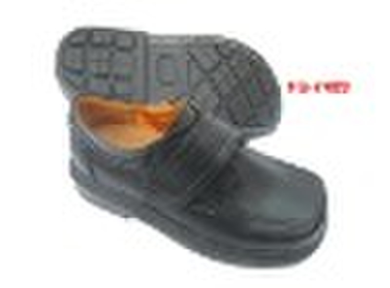 Sell school shoes with leather upper