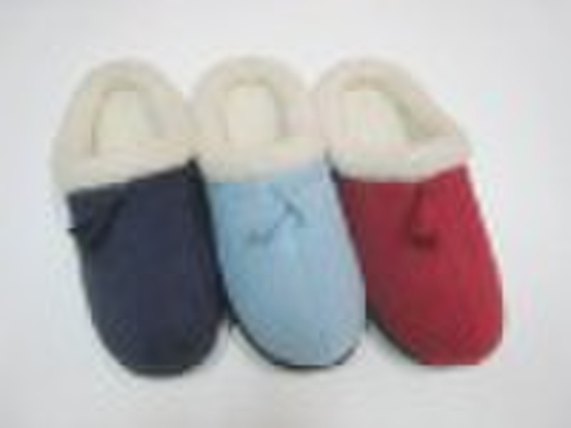 Ladies plush slippers,bedroom slippers