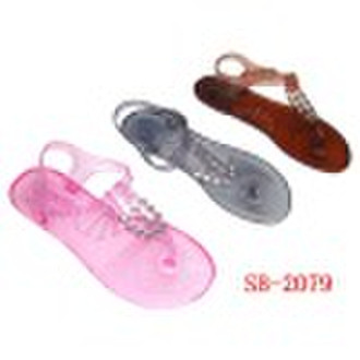 SB-2079 Crystal Jelly Shoes