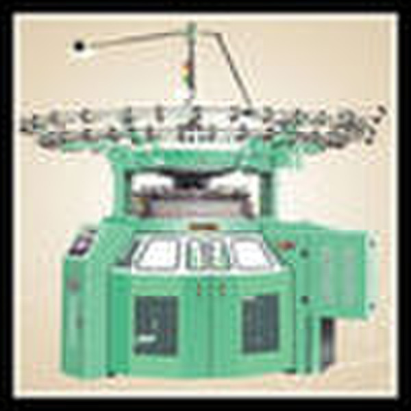 High speed small double circular knitting machine