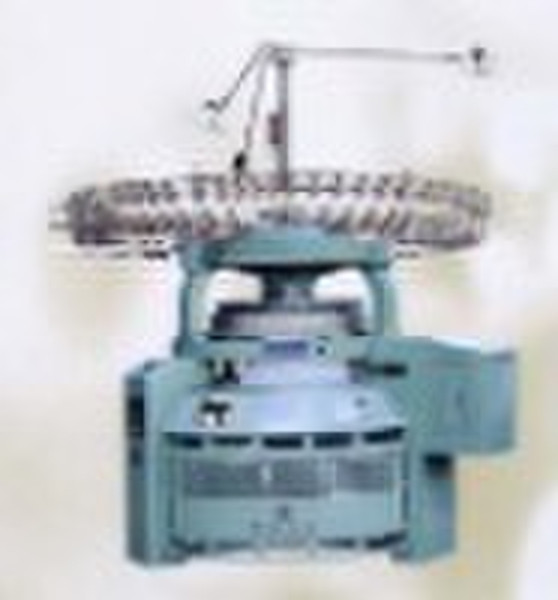 high speed double circular knitting machine