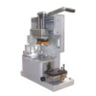 Manual pad printer with sealed ink cup