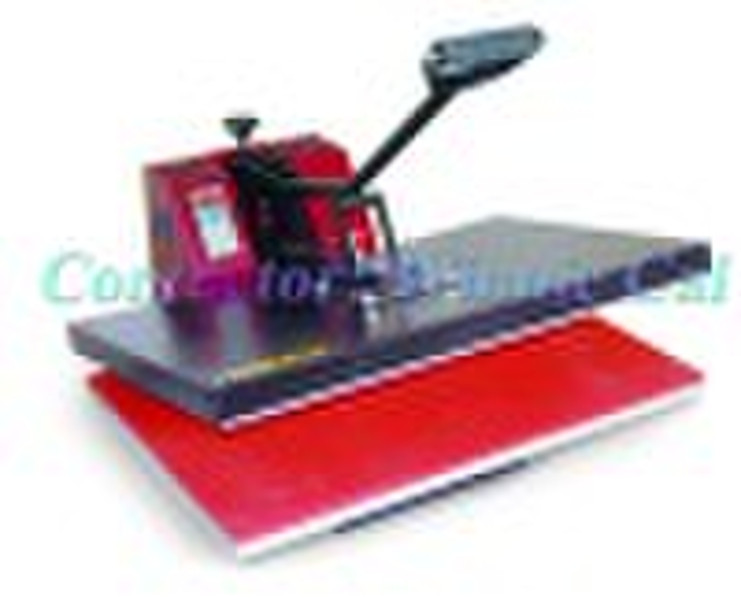 Manual heat press machine for low temperature tran