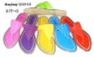 218+16 high quality stylish PVC slippers