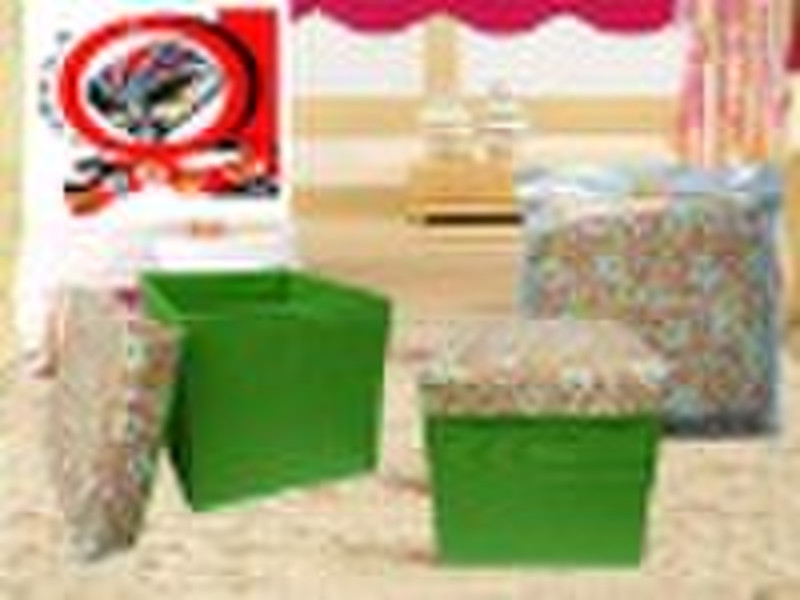 Non-woven folding storage box