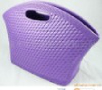 purple portable  handbag