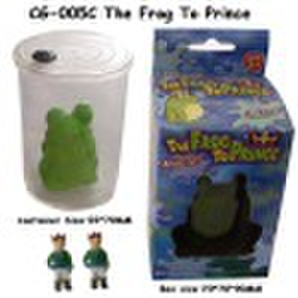 Frog to Prince,growing animal toy,expand toy