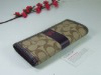 Women's long wallet, brand new leather wallet