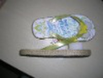 Jute children cross slipper